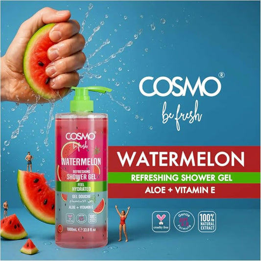 COSMO Watermelon Shower Gel Be Fresh - 1000ml - view 2