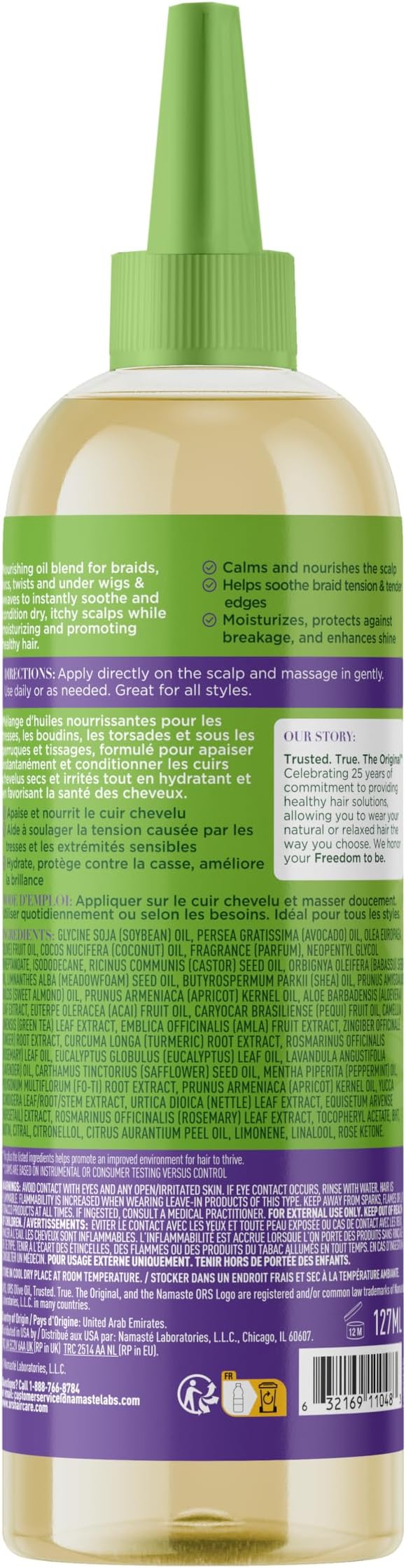 Organic Root Stimulator Olive Oil Nourishing Exotic Scalp Oil 4.3oz - view 4