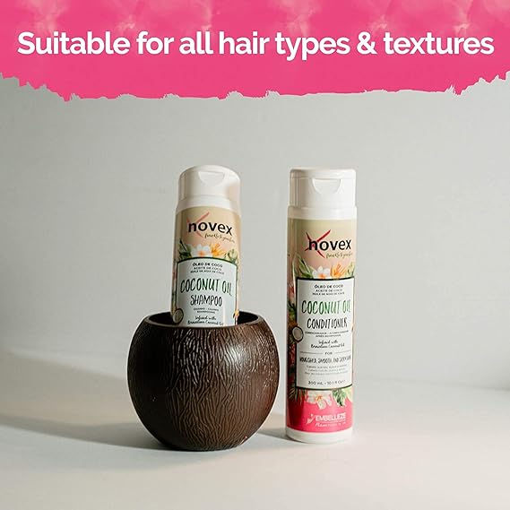 Novex Coconut Oil Deep Hair Mask 1 kg | CC Hair & Beauty UK