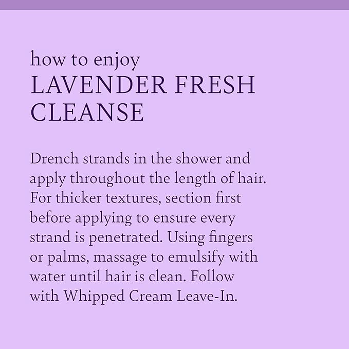 Camille Rose Lavender Fresh Cleanse Shampoo 8oz | CC Hair & Beauty UK