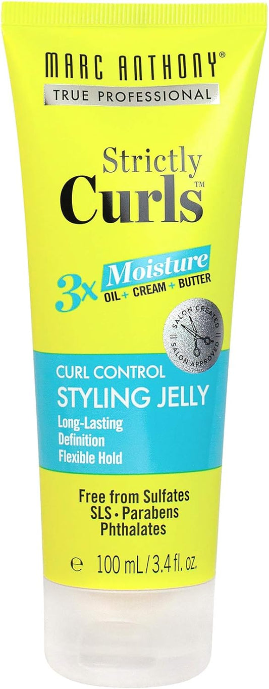 Marc Anthony Strictly Curls 3x Moisture Styling Jelly, Basic, 3.4OZ - product detail | CC Hair & Beauty
