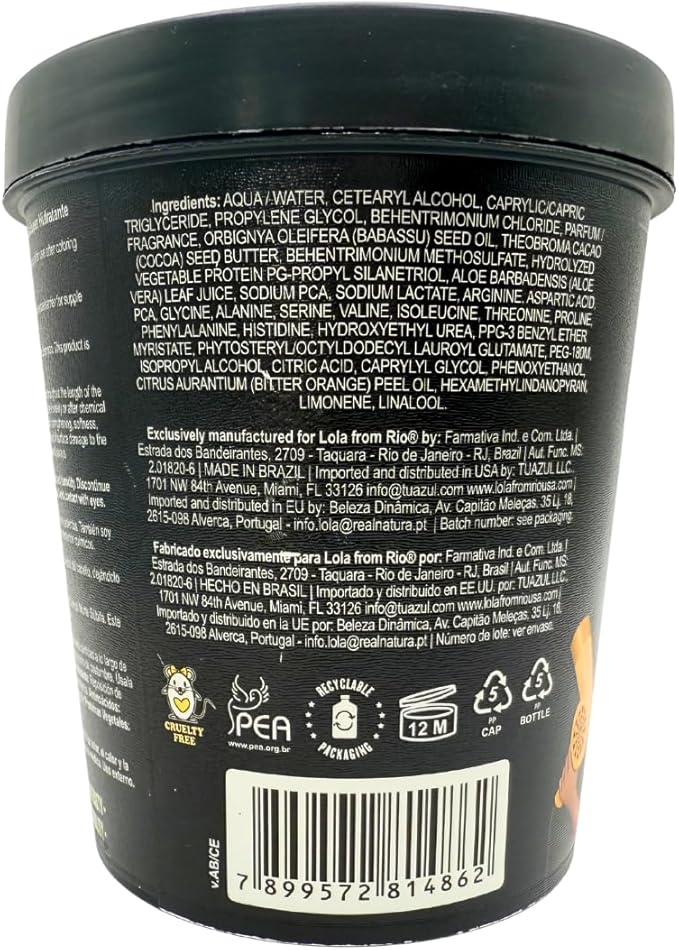 Lola From Rio Sudden Death Super Moisturizing Mask 450g | CC Hair & Beauty UK