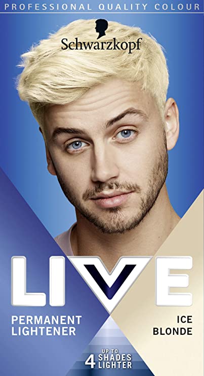 Schwarzkopf Live Permanent Colour For Men-Ice Blonde | Shop at CC Hair & Beauty UK