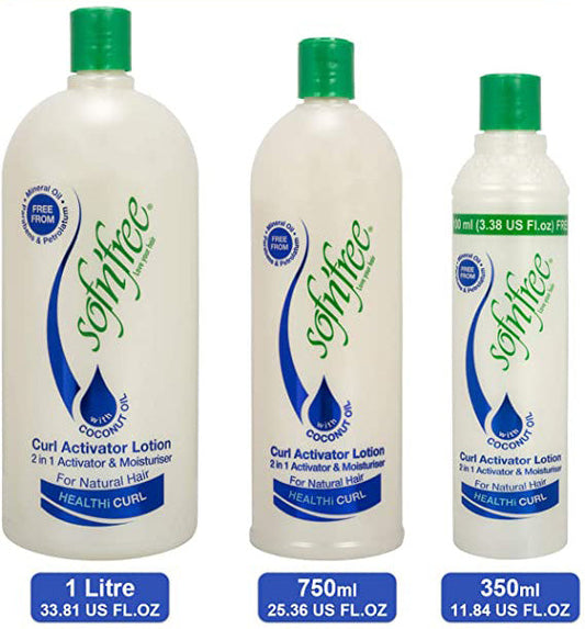 Sof n Free 2 in 1 Curl Activator Lotions - available online | CC Hair & Beauty UK