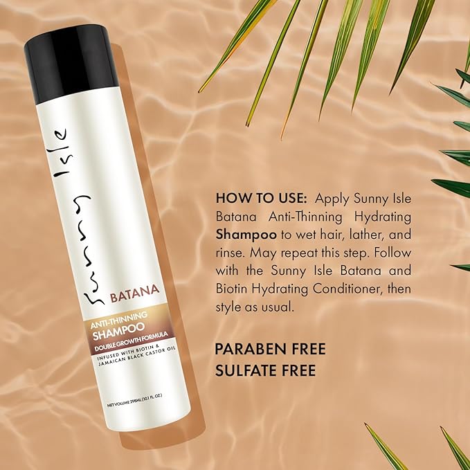 Sunny Isle Batana Anti-Thinning Shampoo 10.1oz | CC Hair & Beauty UK
