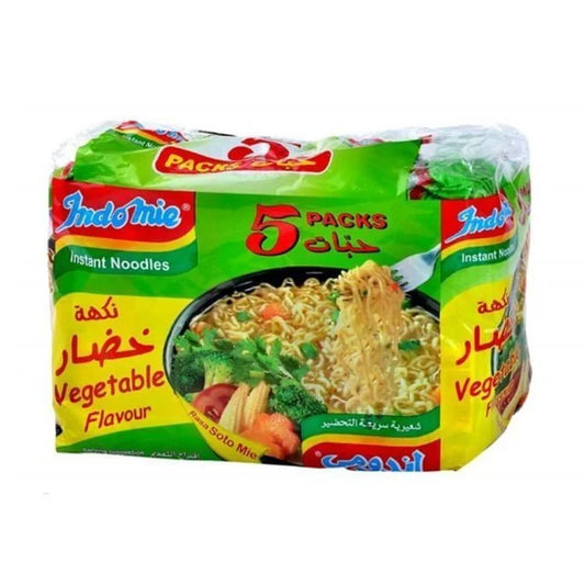Indomie Vegetable Flavour Noodles 75g X 5