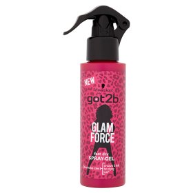 Schwarzkopf Got2B Glam Force Fast Dry Spray Gel 150 Ml | Shop at CC Hair & Beauty UK
