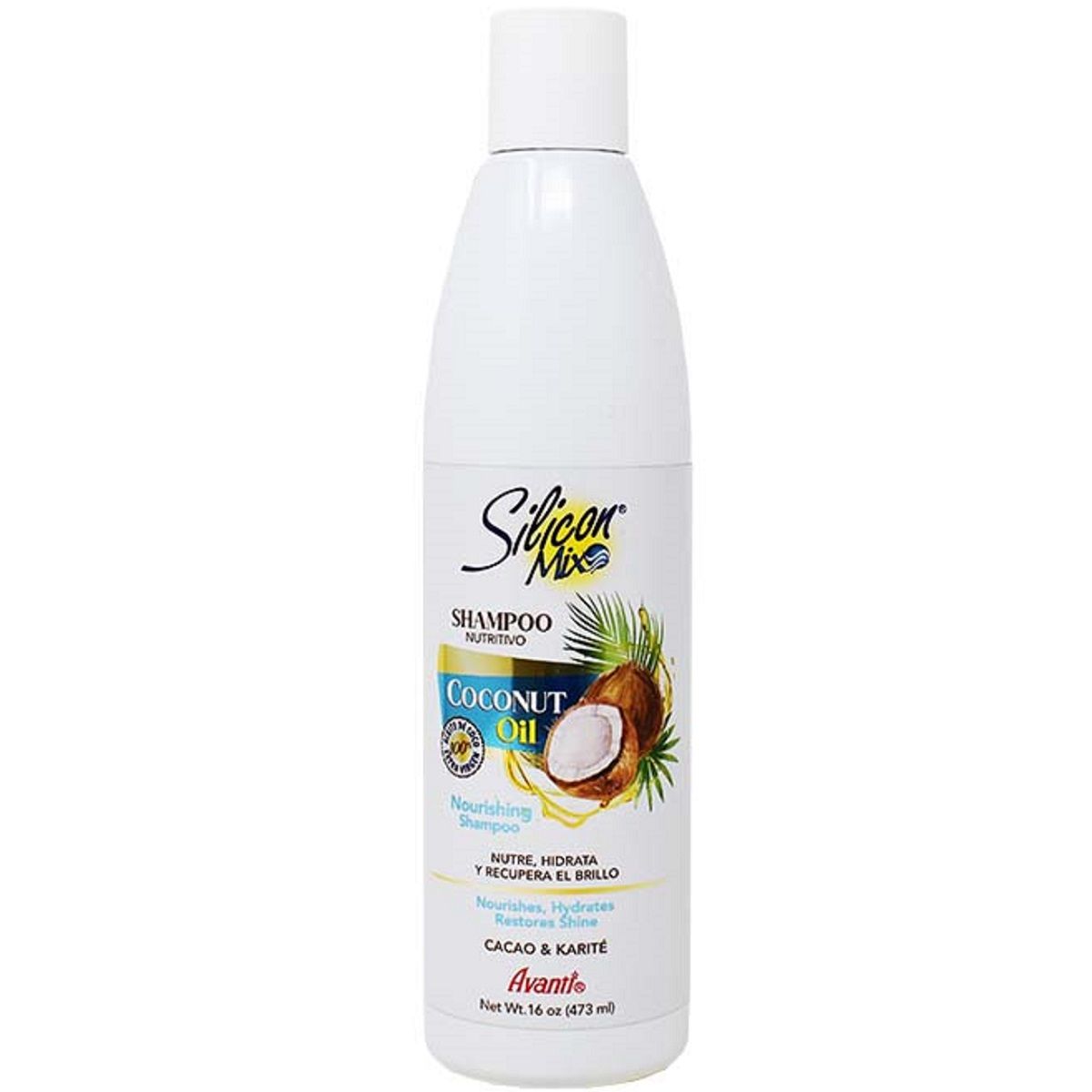 Avanti Silicon Mix Coconut Oil Shampoo 16oz | Shop at CC Hair & Beauty UK