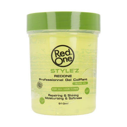 Red One Style'z Professional Hair Olive Gel 910 Ml | Shop at CC Hair & Beauty UK