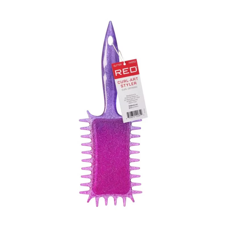 Red By Kiss Curl - Art Styler Detangling & Curl Defining Brush With Side Combs - view 6