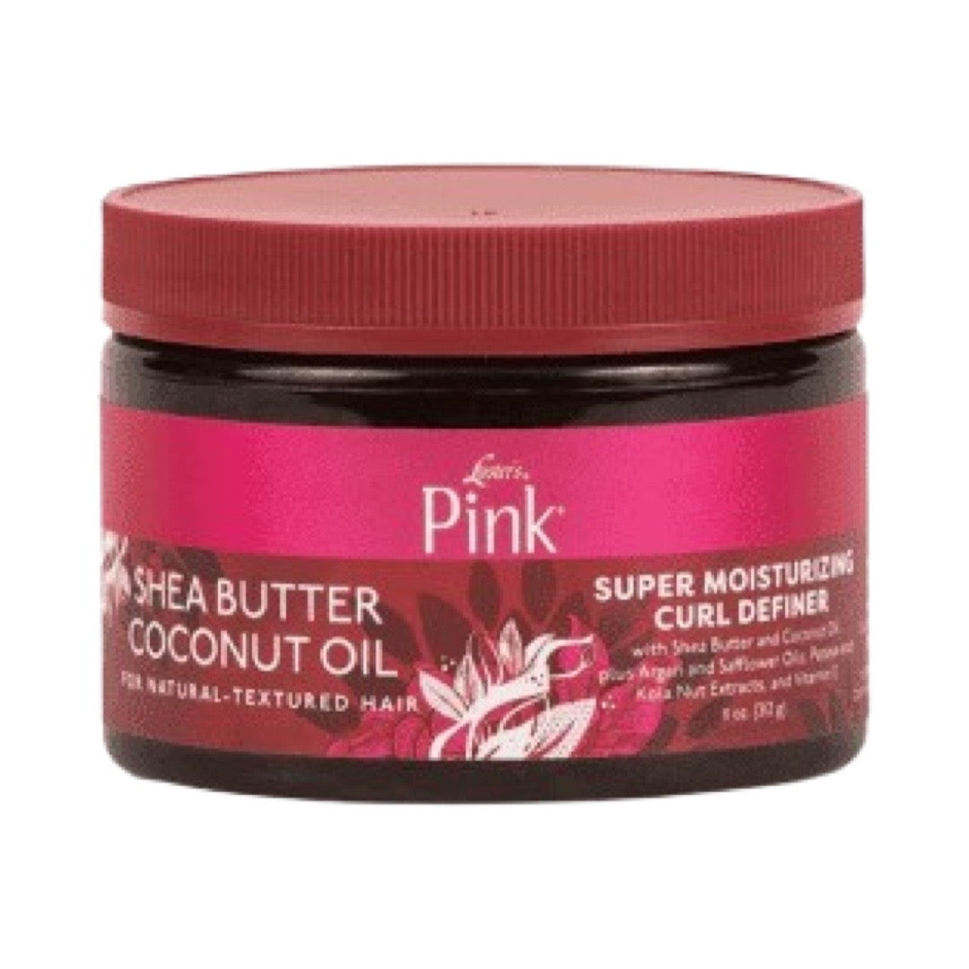 Lusters Pink Shea Butter Coconut Oil Super Moisturizing Curl Definer - 11oz
