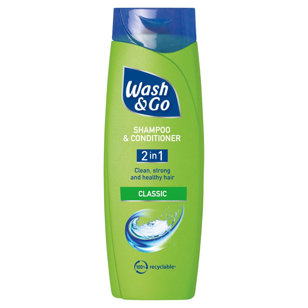 Wash & Go 2 in 1 Shampoo & Conditioner Classic 200ml | Shop at CC Hair & Beauty UK