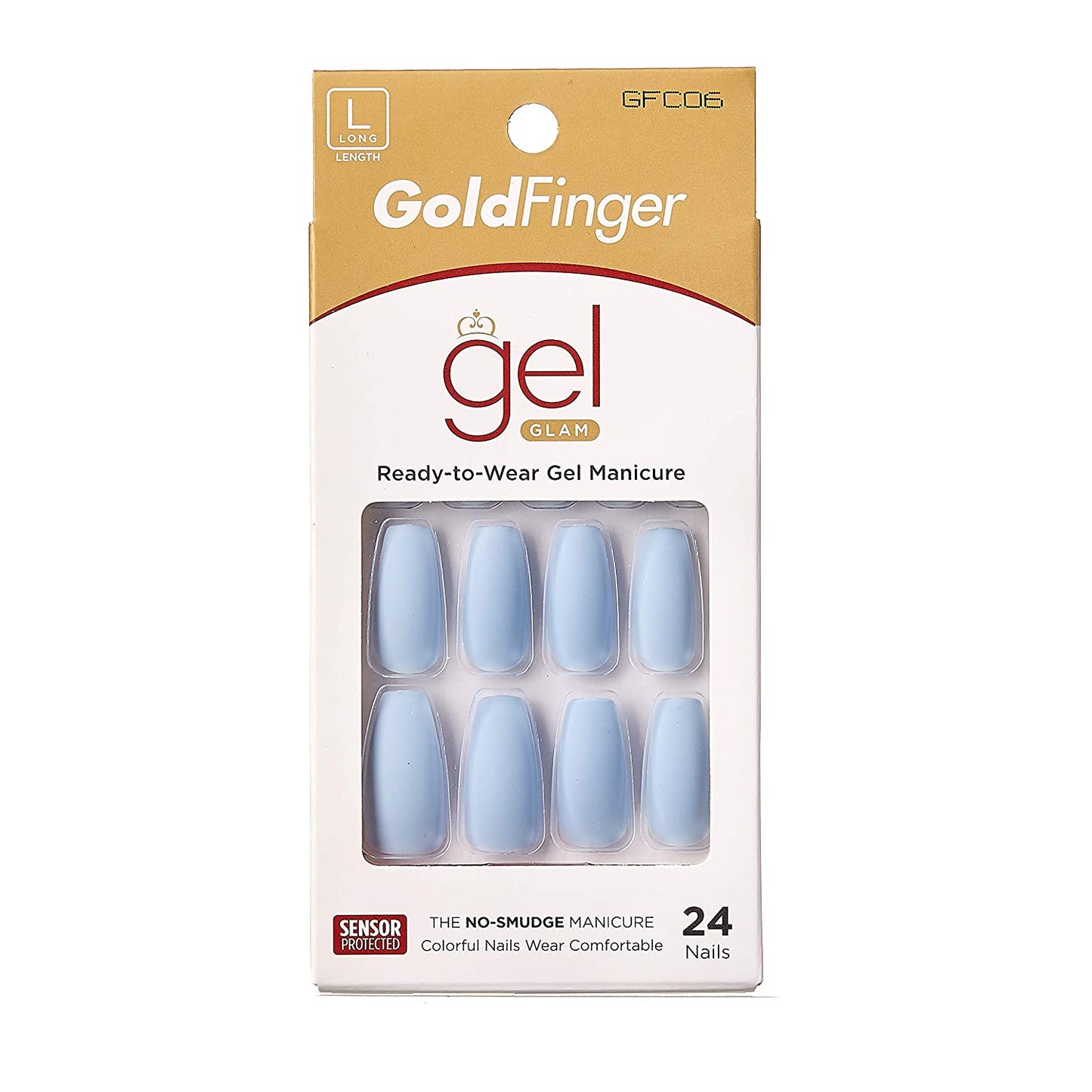 Kiss Nails KISS GoldFinger Gel Glam Manicure Nails GFC06 | CC Hair & Beauty Leeds