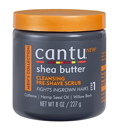 Cantu Shea Butter Mens Collection Cleansing Pre-Shave Scrub, 8 Ounce | Shop at CC Hair & Beauty UK