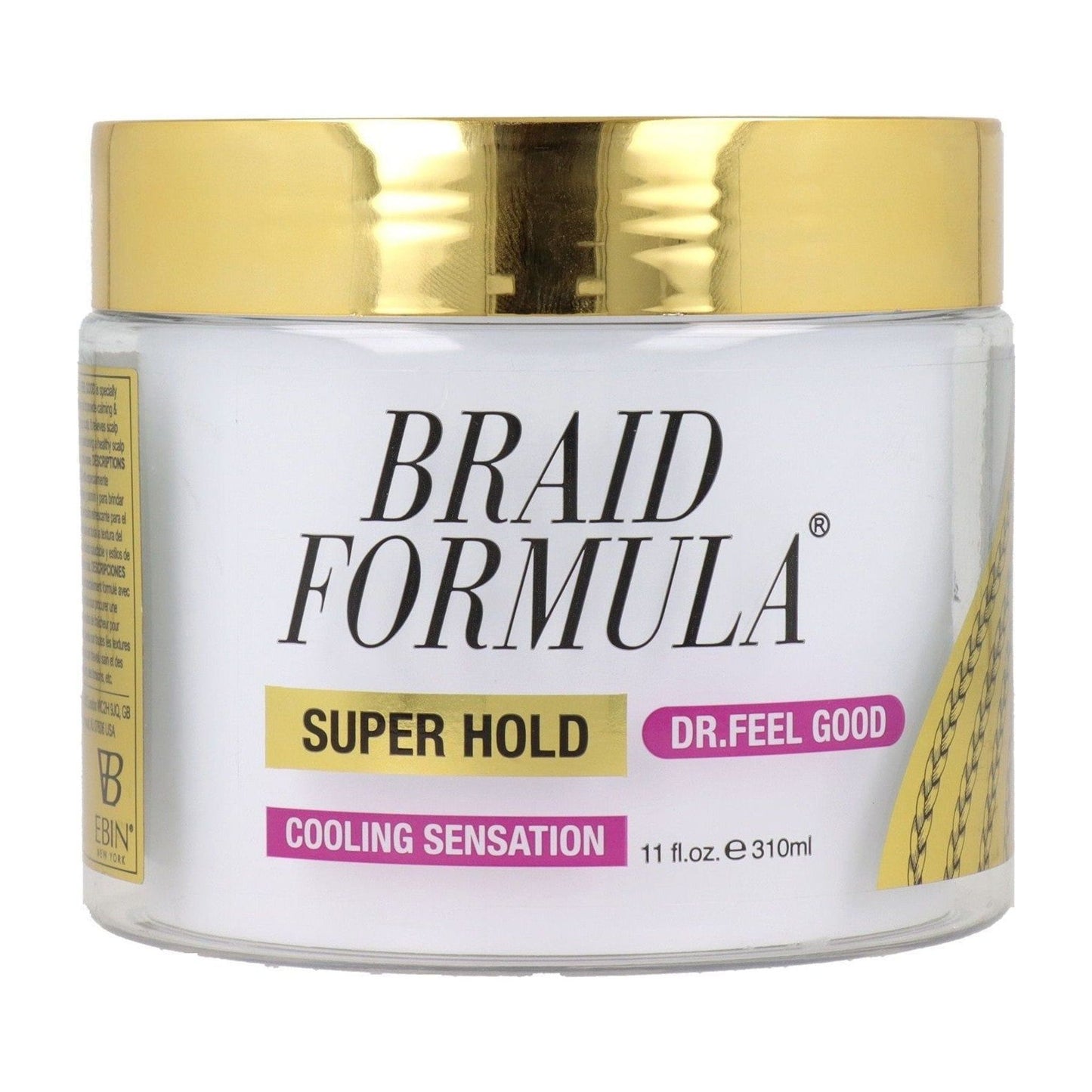 EBIN NEW YORK Braid Formula Dr. Feel Good Super Hold Gel | CC Hair & Beauty UK