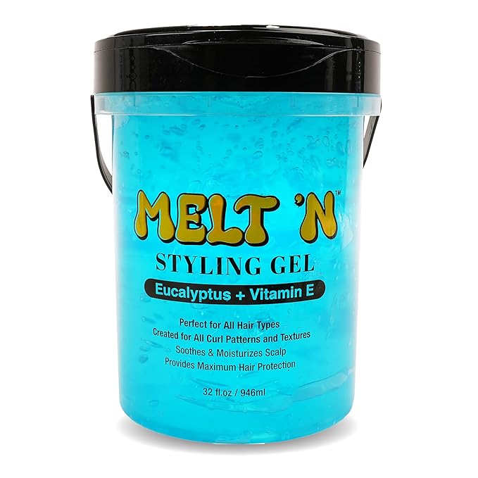 EBIN Melt N Styling Gel EBIN MELT’N Styling Gel Blue Eucalytus + Vitamin E | CC Hair & Beauty Leeds