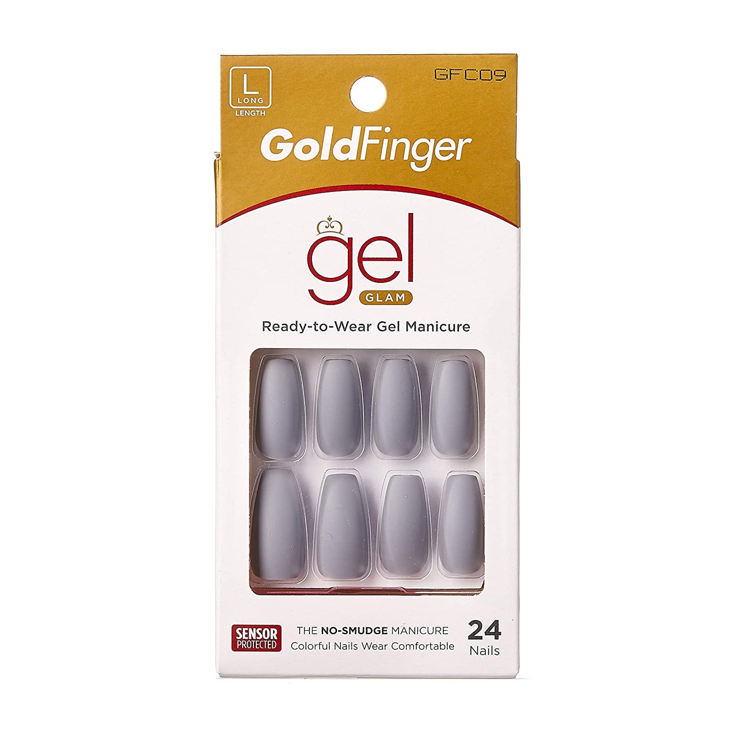 Kiss Nails KISS GoldFinger Gel Glam Manicure Nails GFC09 | CC Hair & Beauty Leeds