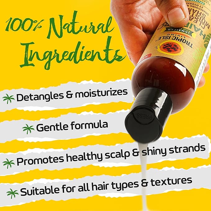 Tropical Isle Hair Gro Cleansing Moisturizing Shampoo 237ml | CC Hair & Beauty UK