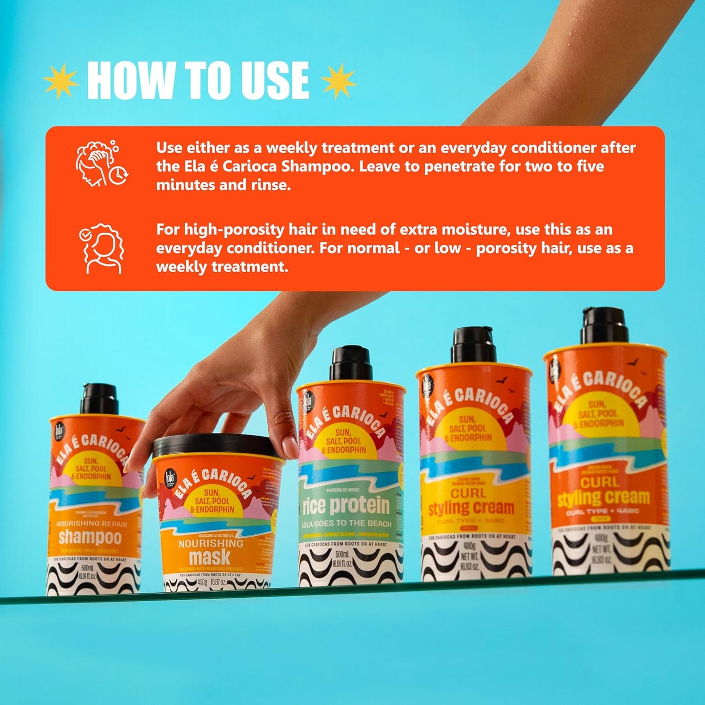 Lola From Rio Ela E Carioca Deeply Nourishing Hair Mask 450ml | CC Hair & Beauty UK