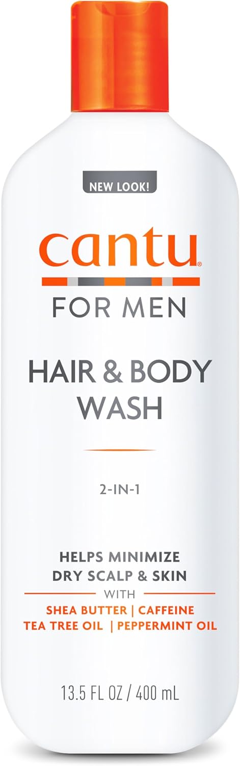 Cantu Men 3 In 1 Shampoo, Conditioner, And Body Wash 13.5oz | Shop at CC Hair & Beauty UK