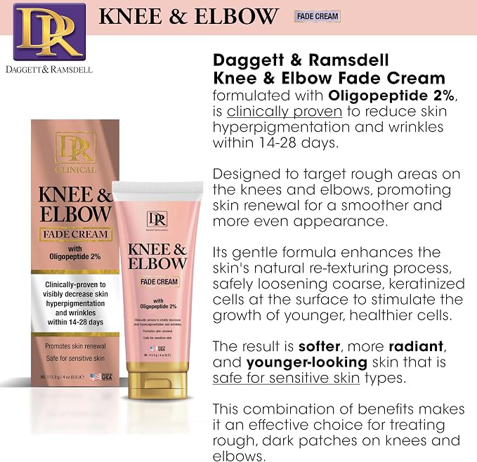 Daggett & Ramsdell Knee and Elbow Wrinkle Relief Cream with 2% Oligopeptide 4oz - view 2