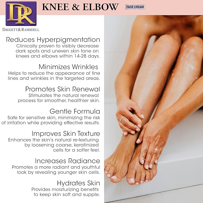 Daggett & Ramsdell Knee and Elbow Wrinkle Relief Cream with 2% Oligopeptide 4oz - view 3