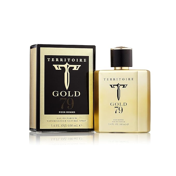 Territoire Territoire Eau De Parfum, Men's Cologne Gold 100ml | CC Hair & Beauty Leeds