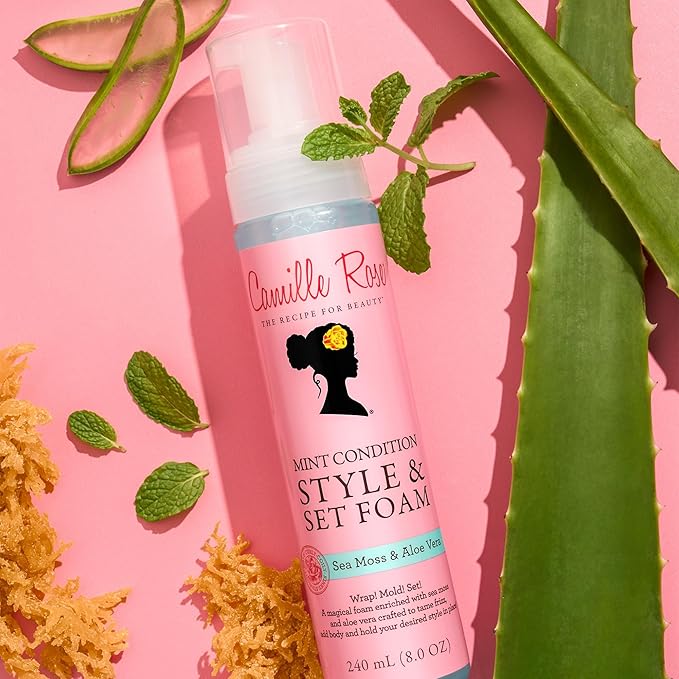 Camille Rose Style & Set Foam Mint Condition Styling Mousse 8oz - view 2