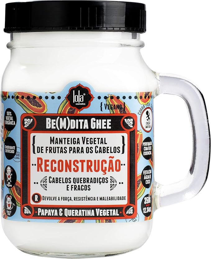 Lola By Rio Blessed Ghee Papaya Reconstruction Mask 350g - available online | CC Hair & Beauty UK
