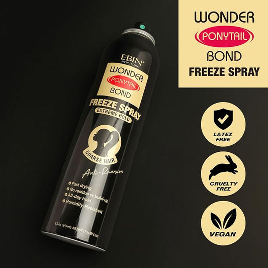 EBIN NEW YORK Wonder Ponytail Bond Freeze Spray Extreme Hold - view 2