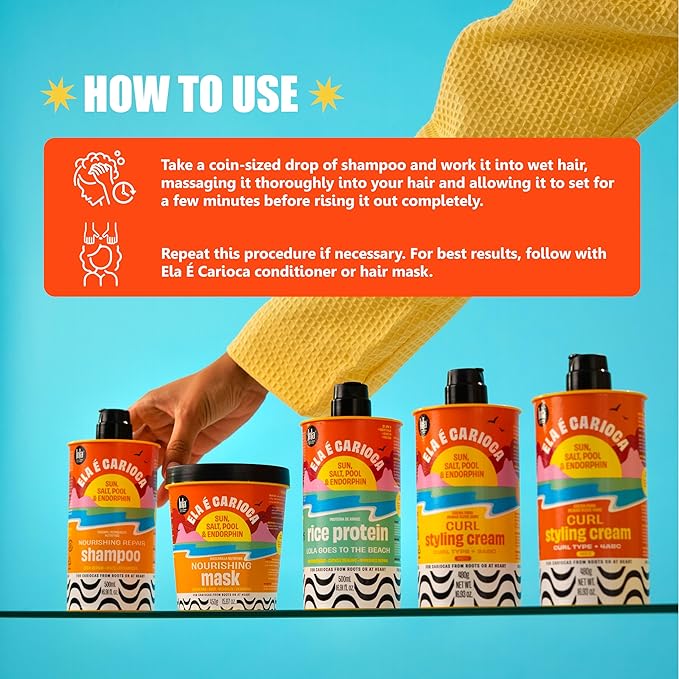 Lola From Rio She is Carioca Nourishing Shampoo 500ml | CC Hair & Beauty UK