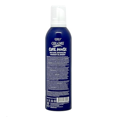 Ebin Curl & Twist Supreme Curl Detangling Mousse 354 ml - available online | CC Hair & Beauty UK