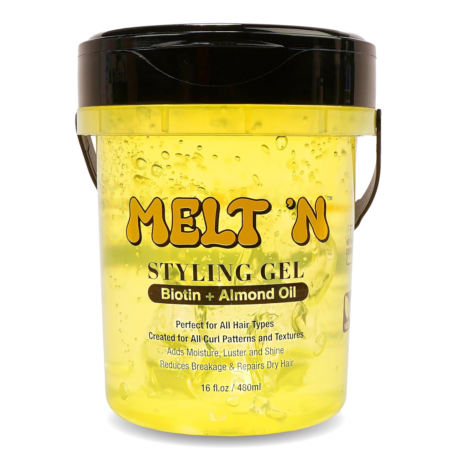 Ebin New York Ebin New York Melt'n Styling Gel Biotin and Almond Oil Infused 16oz | CC Hair & Beauty Leeds