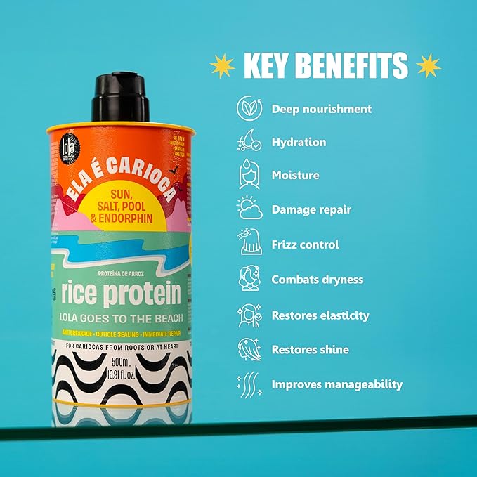 Lola From Rio Ela E Carioca - Leave-in Protein 500ml | CC Hair & Beauty UK