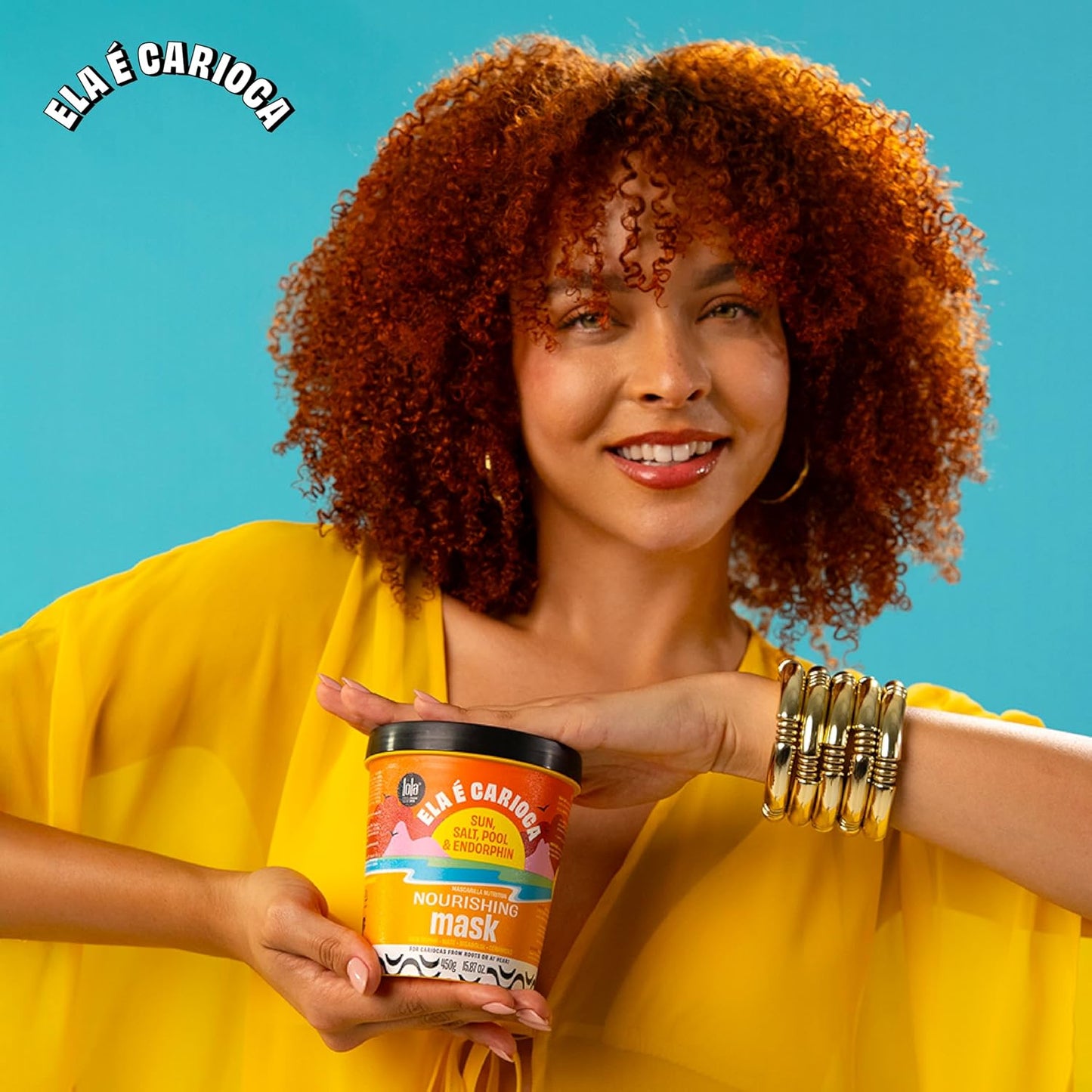 Lola From Rio Ela E Carioca Deeply Nourishing Hair Mask 450ml | CC Hair & Beauty UK