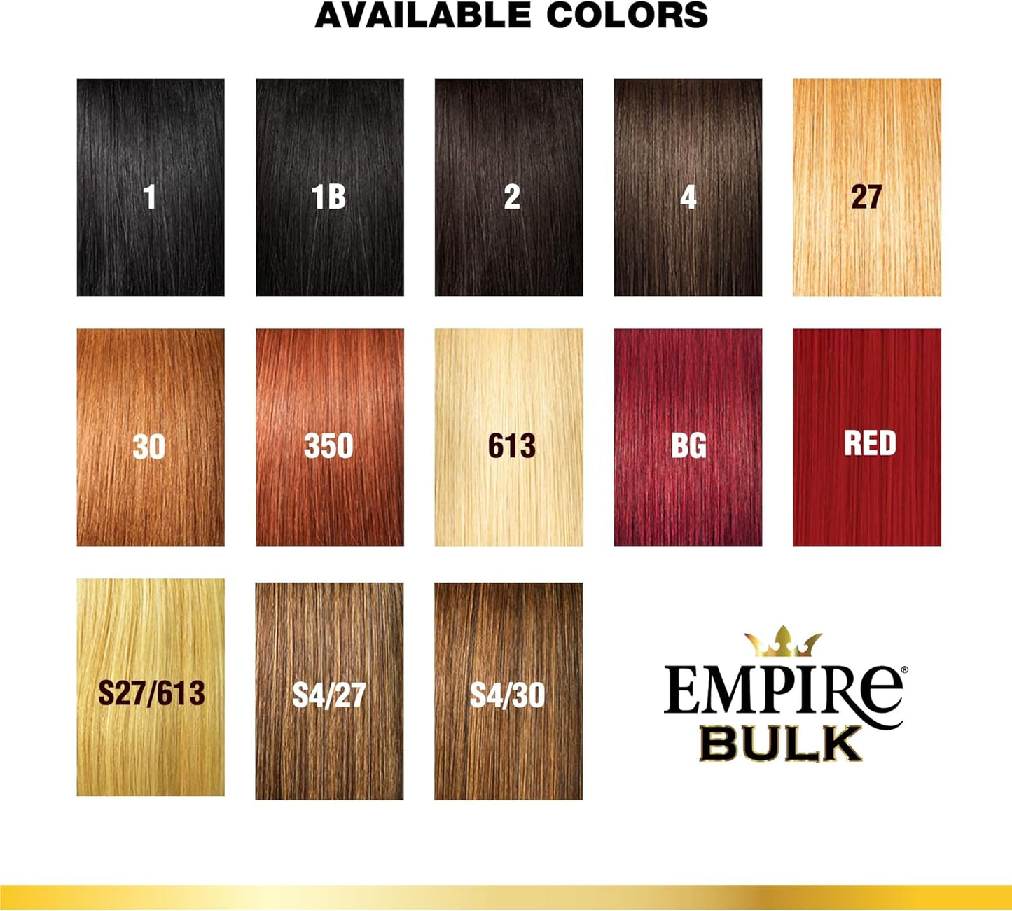 Sensationnel Empire Bulk Hair Braiding Deep Bulk Human Hair Boho Braids 18"22"