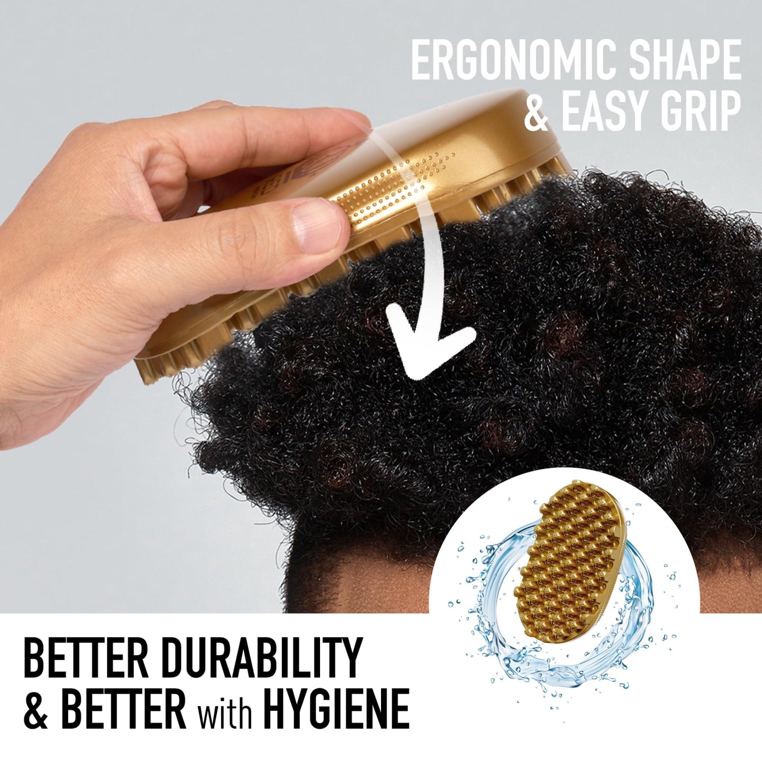 Red By Kiss Bow Wow X Twist King Luxury Twist Styler Washable Brush Gold - available online | CC Hair & Beauty UK