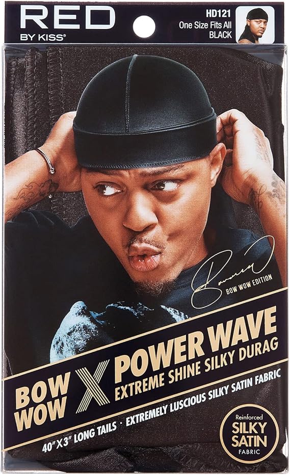 Red By Kiss Bow Wow X Power Wave Extreme Shine Silky Durag | CC Hair & Beauty UK