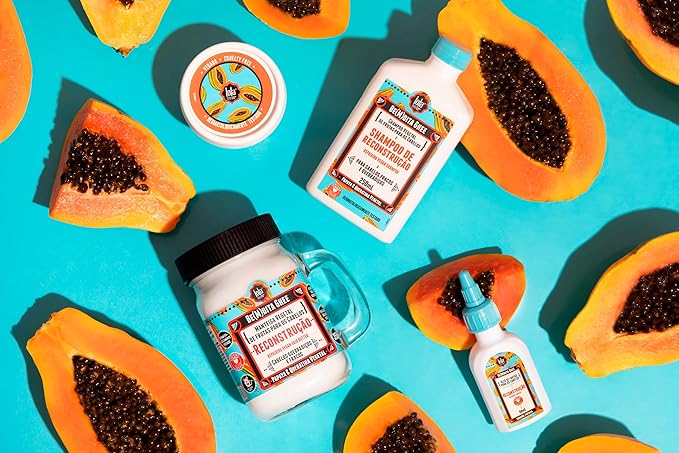 Lola By Rio Blessed Ghee Papaya Reconstruction Mask 350g - available online | CC Hair & Beauty UK