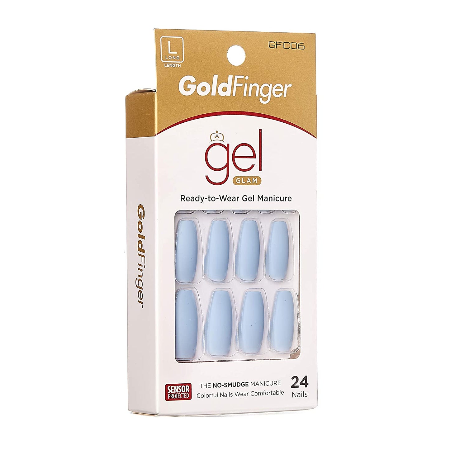 Kiss Nails KISS GoldFinger Gel Glam Manicure Nails GFC06 | CC Hair & Beauty Leeds