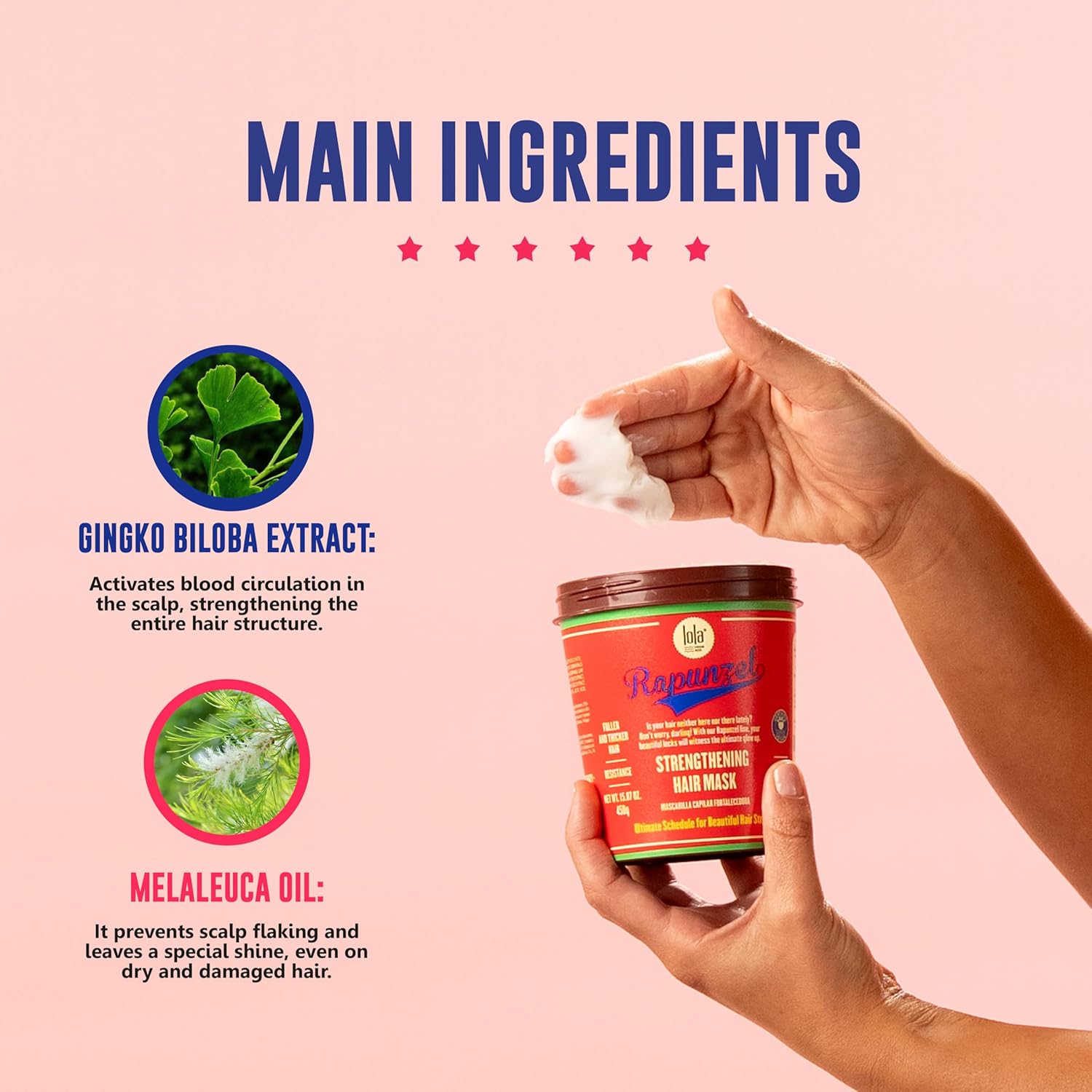 Lola Rapunzel Treatment Strengthening Hair Mask 450g | CC Hair & Beauty UK
