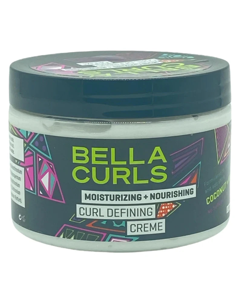Bella Curls Coconut + Honey Moisturizing + Nourishing Curl Defining Creme 355ml