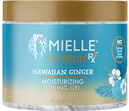 Mielle Organics Moisture RX Hawaiian Ginger Moisturizing Styling Gel 340ml, Clear