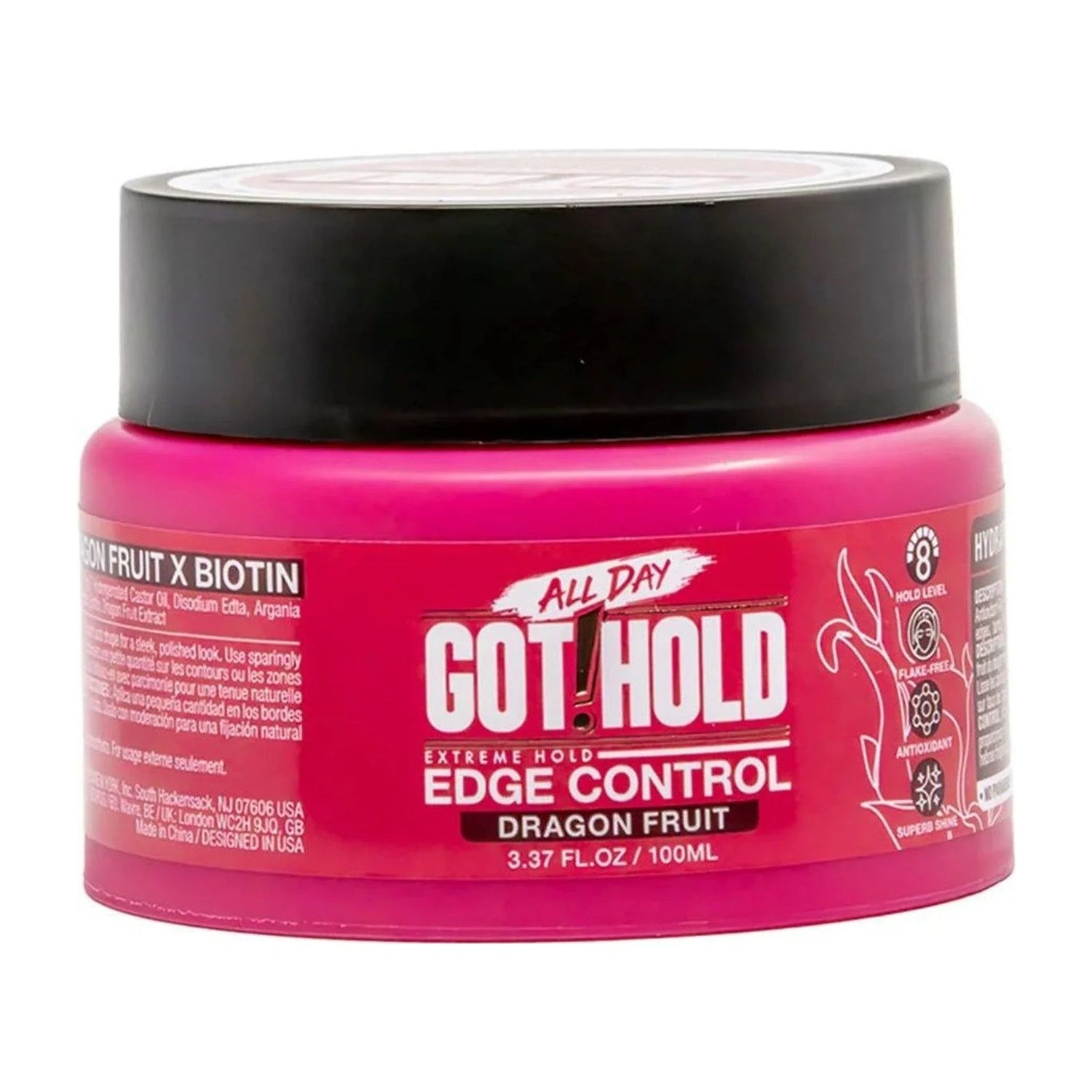 All Day Got Hold Edge Control Dragon Fruit 60ML | CC Hair & Beauty UK