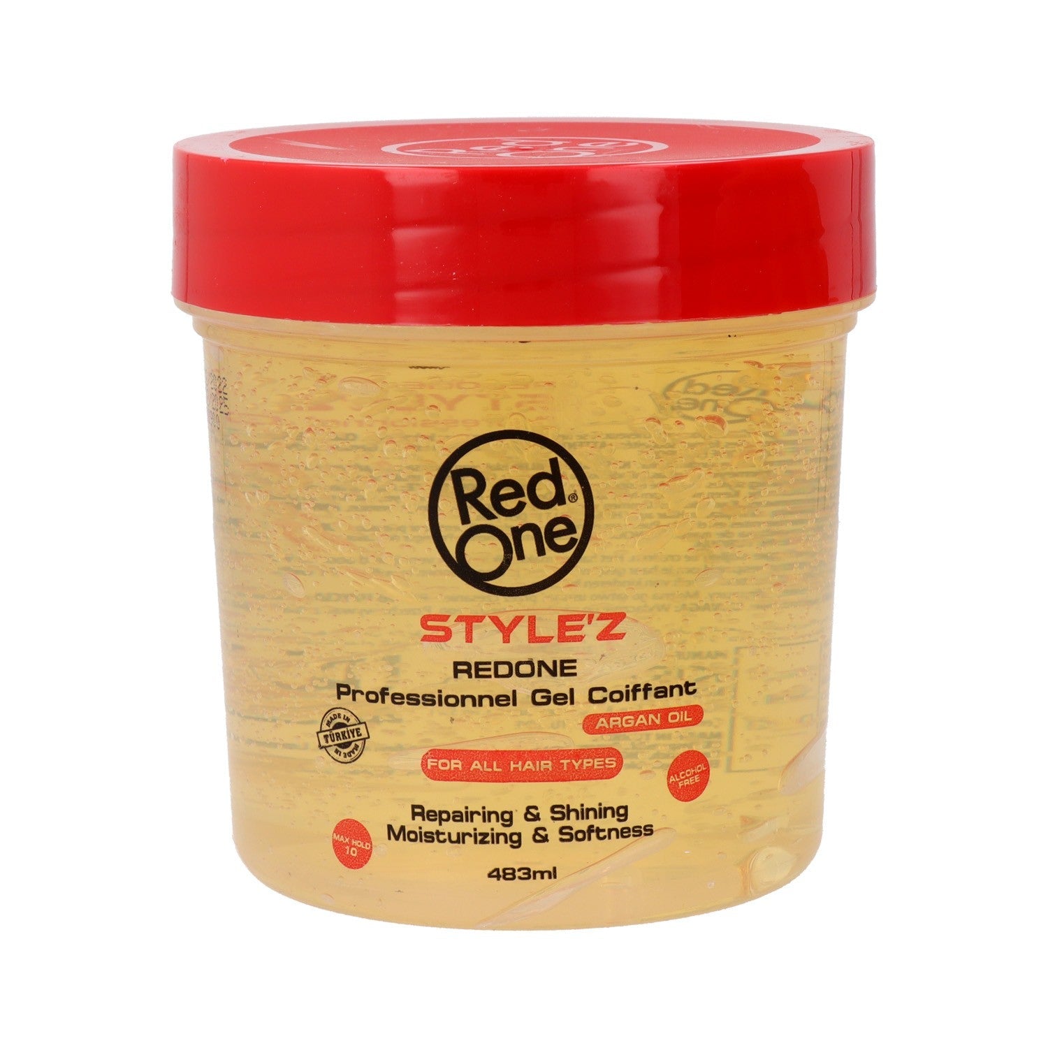 Red One Style'z Professional Hair Argan Oil Gel 483 Ml | Shop at CC Hair & Beauty UK