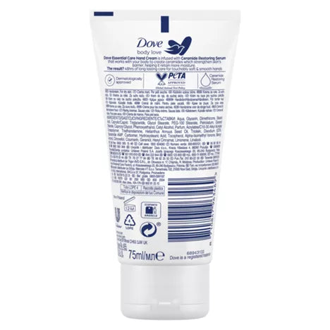 Dove Dove Essential Care Hand Cream for Dry Skin 75ml | CC Hair & Beauty Leeds
