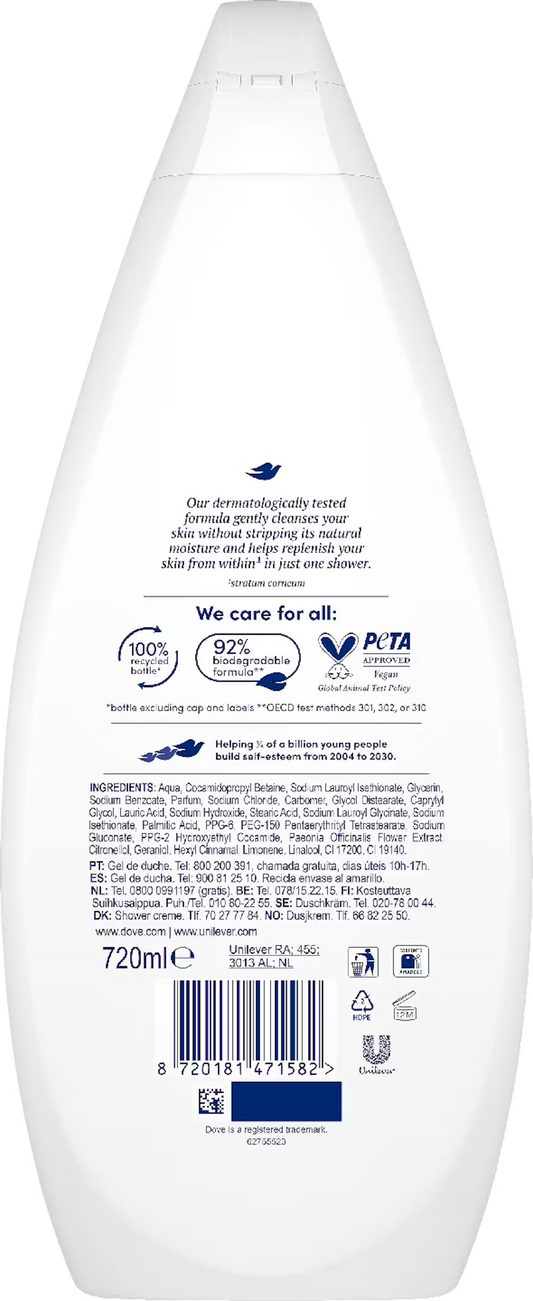 Dove Petal Soft Shower Gel 720ml - view 2
