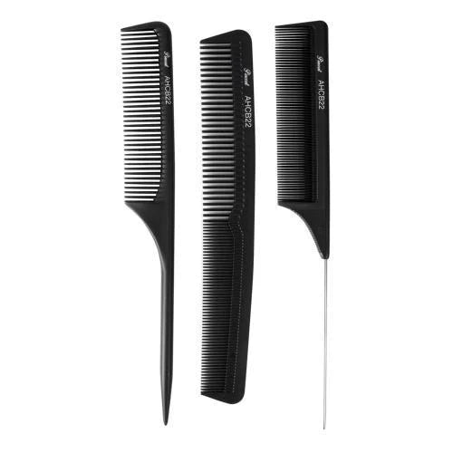 Pinccat Professinoal Carbon Comb Cutting & Styling Set #AHCB22 - view 2