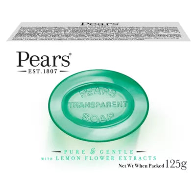 Pears Transparent Soap with Lemon Flower Extracts 125g - product detail | CC Hair & Beauty