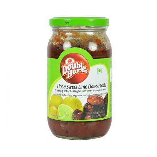 Double Horse Hot & Sweet Lime Dates Pickle 
